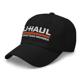 Smart Faktory U-Haul A Proud Team Member Embroidered Baseball Cap Dad Hat - Black