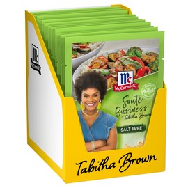 McCormick Sauté Business Seasoning Mix by Tabitha Brown, 1.25 oz (Pack of 12)