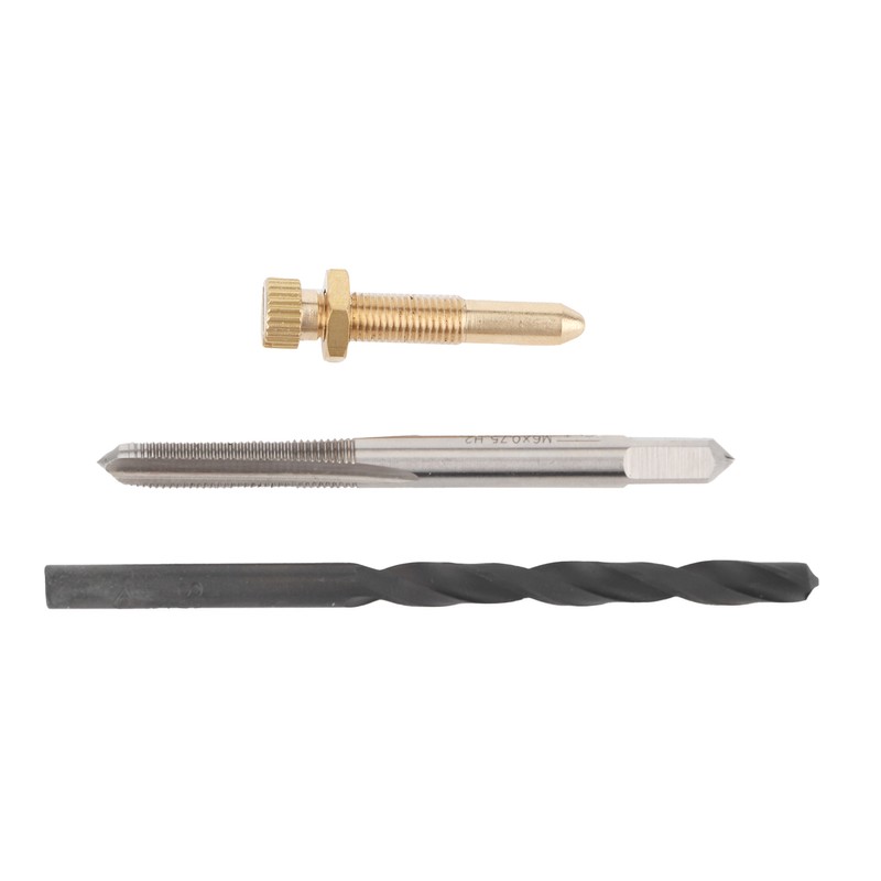 Idle Screw Kit Carburetor Repair Tool with Drill Tap for