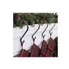 Haute Decor Stocking Scrolls Stocking Hanger - 4 Pack (Matte