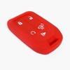 2-Pack Click&Fit Silicone Key Fob Covers Compatible with Chevy Silverado