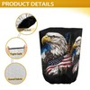 Wismoutput American Flag Eagle 300D Polyester Waterproof Universal Trailer, RV
