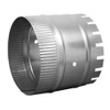 Duct Outlet Start Collar HVAC (Galvanized Metal, 18")