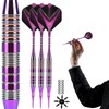 ZZJTPA Soft Tip Darts Set of Seven Colours Electronic Darts