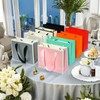 JUNESHE Small Gift Bags with Handles & Tissue Paper,4 Pack