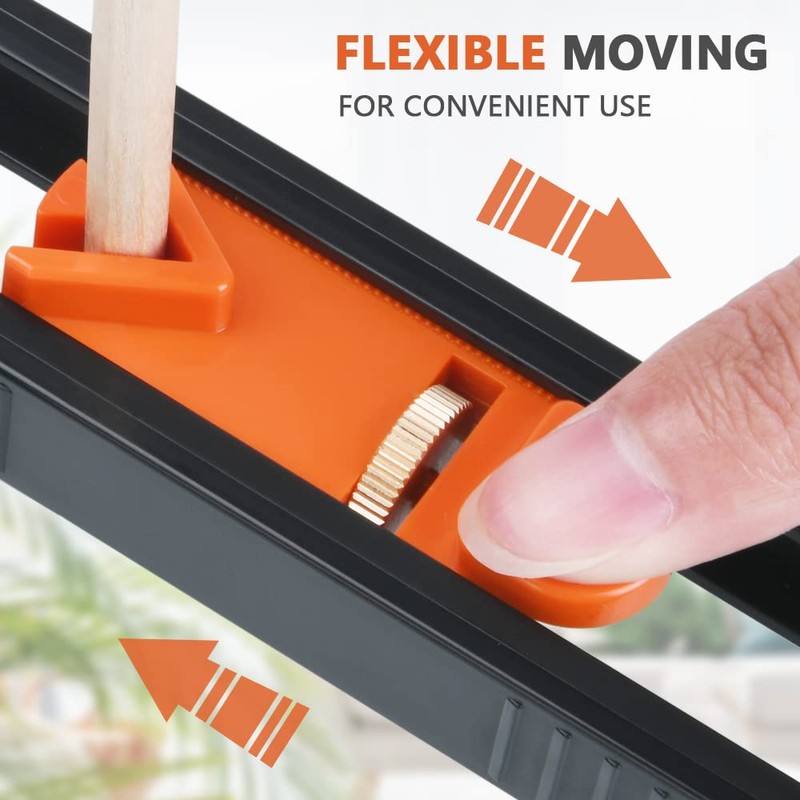 flintronic Profile Scribing Ruler Contour Gaug with Lock, Precisely Copy