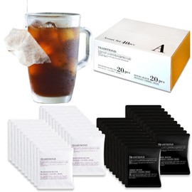 TRADITIOND COFFEE Drip Coffee Assortment Set of 40 (A) Tea Bag Type, Drip Bag, Special Tea Coffee Blend, Extra 0.4 oz (10 g) x 40 Bags (40 Pieces, Assorted Set A)