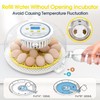 18 Egg Incubator,Automatic Turning,Egg Candler,Air Vent, Hatching Chicken Duck Quail