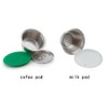 Capsulone Refillable Coffee Capsule Milk Pod fit for Dolce Gusto