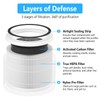 FITNATE True HEPA Filter Replacement Compatible with FITNATE HS0367 Air