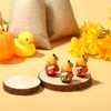 15pcs Mini Fall Gnomes Figurines, Lovely Small PVC Miniature Gnomes