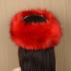 ZOSCGJMY Faux Fur Headband for Women Winter Hat Earwarmer Warm