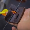 Windfulogo PU Leather Archery Finger Tab Long Bow Hand Protector