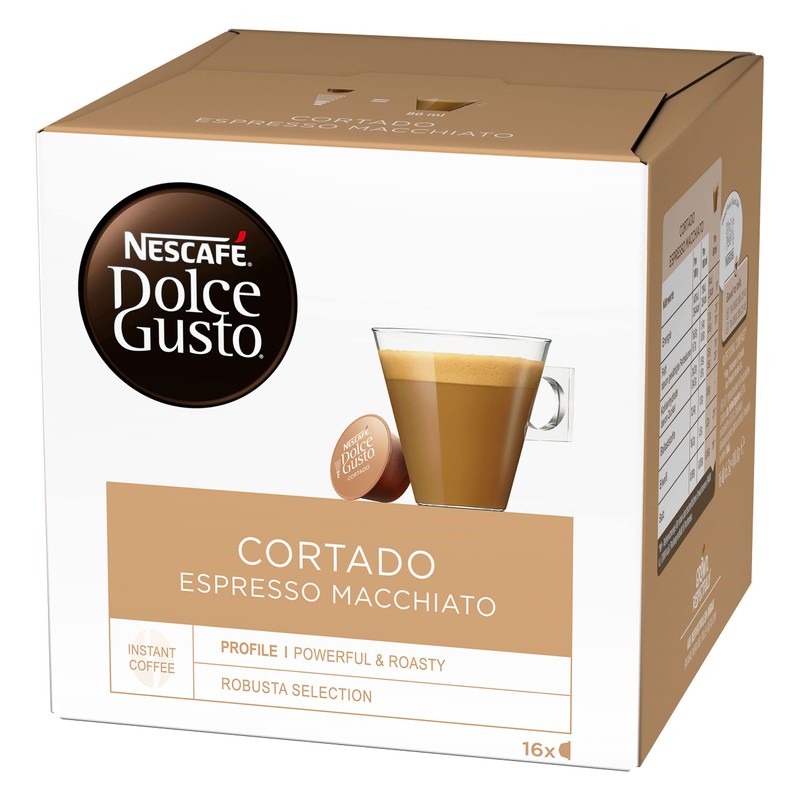 Coffee Capsule | Nescafé | Dolce Gusto Cortado Espresso Macchiato
