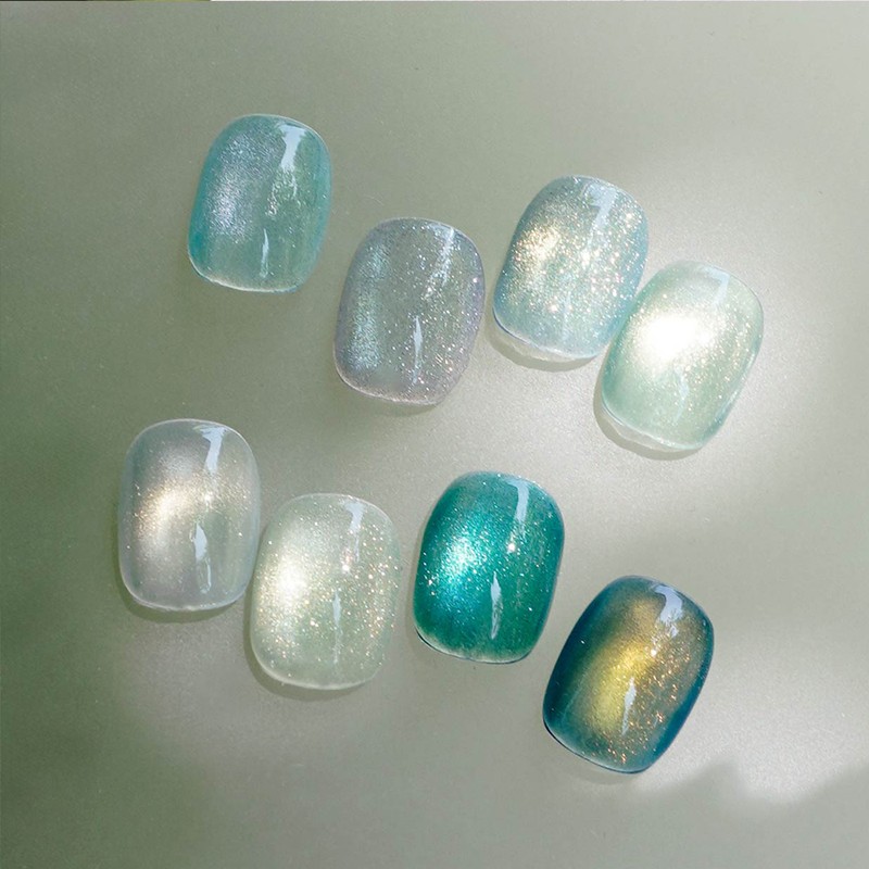 Bymuse light green magnetic gel 8-piece set / 바이뮤즈 연록