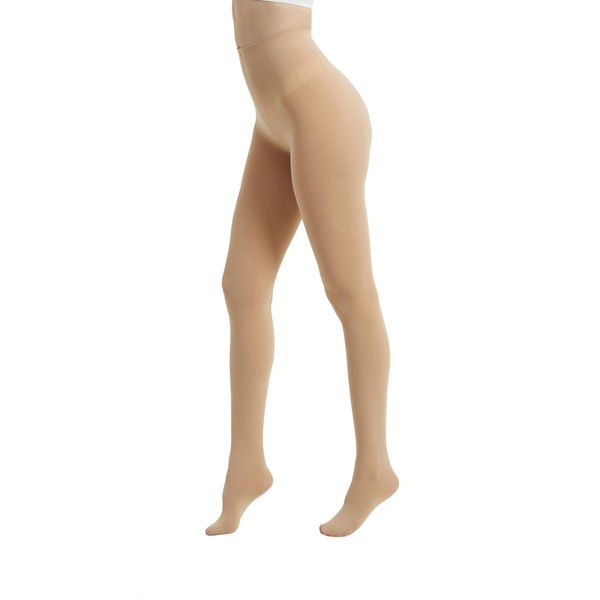 CACCICO 80D Run Resistant Women's Tights Semi Opaque Pantyhose Soft