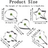Stainless Steel Egg Shaper Cooking Kitchen Tools Pancake Mold, 6Pcs