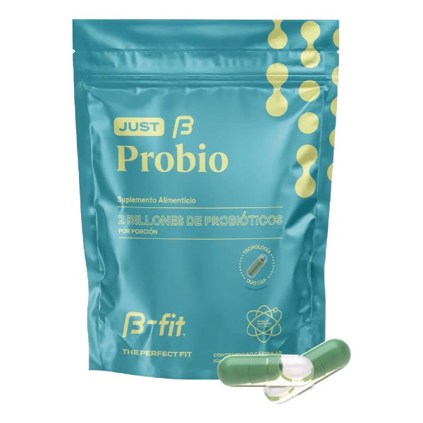 Cápsulas De Probióticos Y Prebióticos 60 Porciones B-fit
