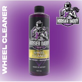 Hoosier Daddy 16oz Wheel Cleaner - Powerful Formula Removes Brake Dust, Grime, and Dirt for Sparkling Rims, Safe for All Wheel Types, Easy Spray Application(2-Pack)