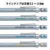 Pentel Mechanical Pencil Graphgear500 - 0.3mm - PG513