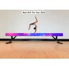 defulion 8 Ft Adjustable Gymnastic Balance Beam for Kids Children
