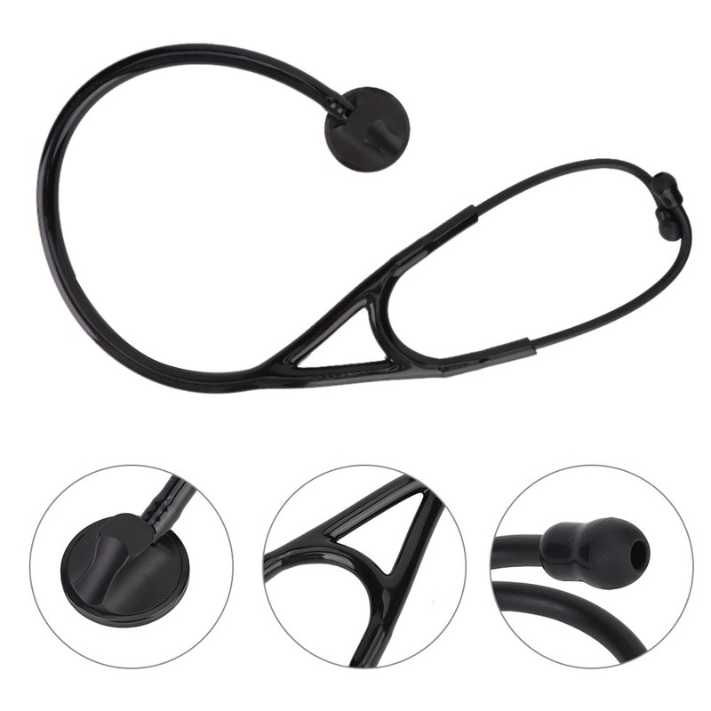Professional Cardiology Stethoscope Zinc Alloy Heart Lung Detection Echoscope Health