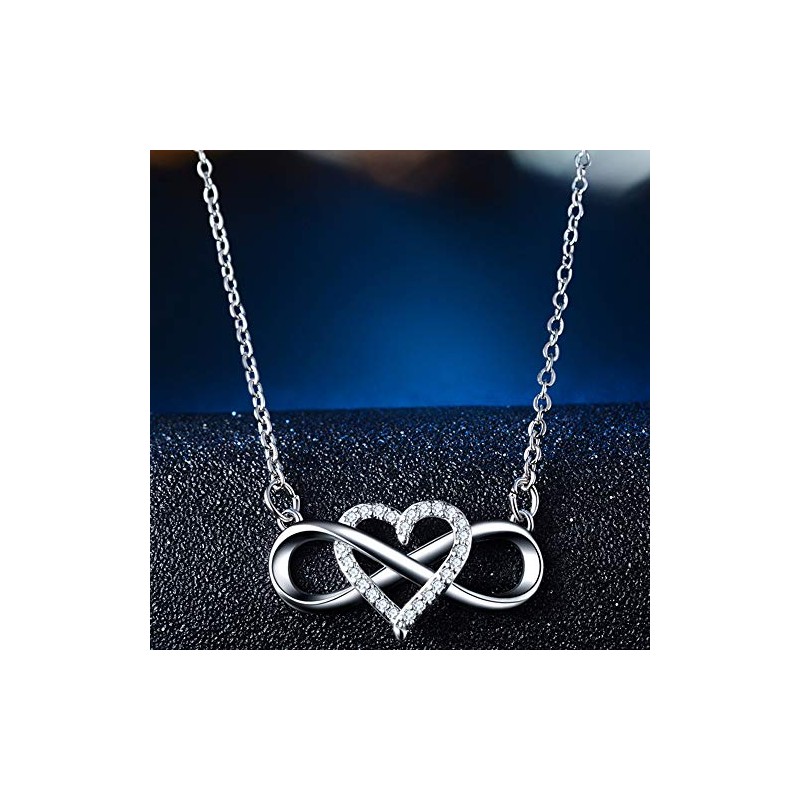 Jude Jewelers - Collar chapado en plata con colgante de