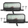 ETUKER 2x Number Plate Lamp LED 12v Waterproof CE Trailer