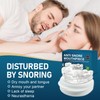 Anti-snoring mouth guard with 2 sizes, C-shape mouth opener, anti-snoring
