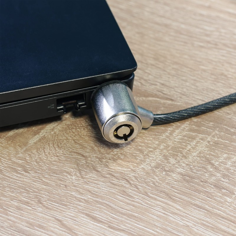 InLine 55715 Notebook Security Lock with Keys (4.4 mm x