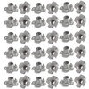 Bestgle Four-Pronged Nuts T-Nuts with Prongs, 100-Piece Set, M6 Nuts