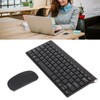 Smart Wireless Keyboard Mouse Kit Silent LED Indicator Waterproof Power