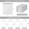 ELPHECO 2.5 Gallon Trash Bags │ 15 Liters Drawstring Garbage