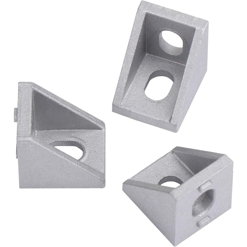 2020 Series Aluminum Profile Connector Set 20pcs Corner Bracket 40pcs