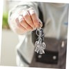ABOOFAN Stylish Bowknot Car Key Holder for Women Keychain Pendant