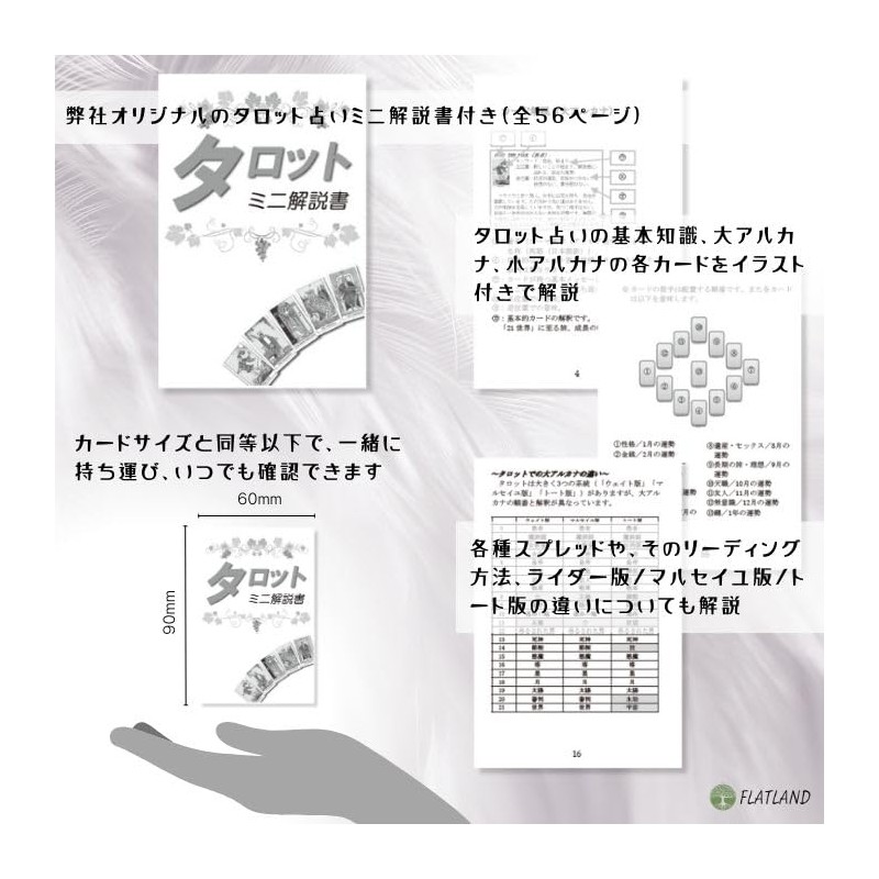 Influence of the Angels Tarot Tarot Divination with Japanese Manual