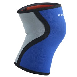 Rehband QD Knee Support, Knee Support, 3 mm Neoprene, Knee Compression, Colour: Blue, Size: L