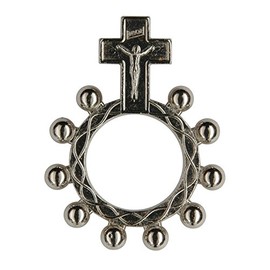 Rosary Ring. One decade Rosary. One decade Finger Rosary
