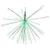 Northlight 20" LED Lighted Firework Silver Branch Hanging Decor -