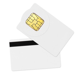 J3R180 JCOP4-180K Java Smart Card -Replace J2A040 Chip Java Jcop Cards -UNFUSED J3R180 Java Chip Cards with 2 Track 8.4mm HICO Magnetic Stripe - 1Pack