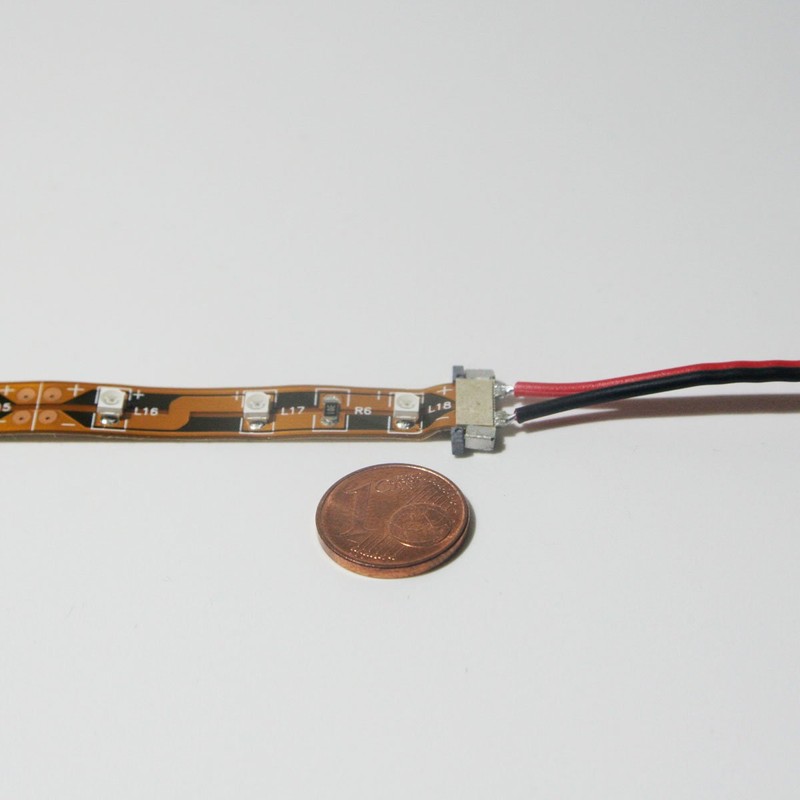 5 connectors for 8 mm 2 Pin SMD Strip 5