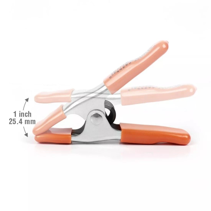 PONY 6-inch 4-inch Heavy Duty Metal Spring Clamps Set 2-inch,