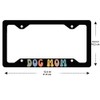 2 Pack Dog Mom License Plate Frame, Cute License Plate
