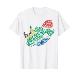 South Africa Flag Food Maps Africans T-Shirt