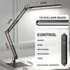 SKYLEO LED Desk Lamp with Slim Base - Adjustable Swing