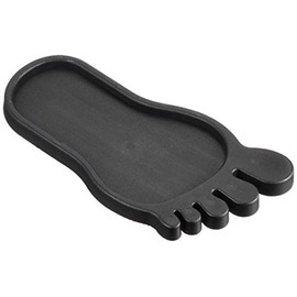 Kijima 213-900 Bike Side Stand Plate, Foot Type, Universal, Black