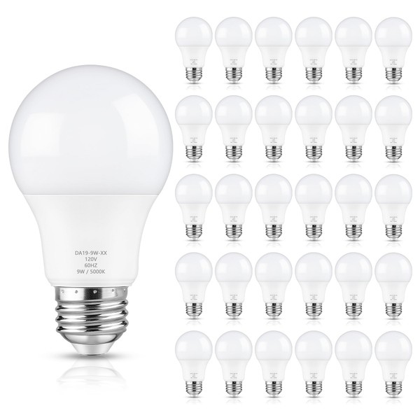 Maylaywood Maylaywood A19 LED Light Bulb Dimmable, 60 Watt Equivalent,