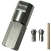Neeki Flapper Adapter, stainless steel angle grinder adapter, compatible with
