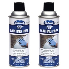 Eastwood Silicone Surface Preparation Wax Polish Grease Dirt Remover | Automotive Painting Pre-Prep Spray Solution | Easy to Use Spray On Application | 2 Pack