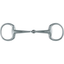 Stübben 2238 Egg Butt Bit/Bradoon single jointed - 5 3/4"·14,5cm - 12 mm - Sweet Copper